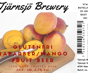 Glutenfri Rabarber/Mango 3,5%